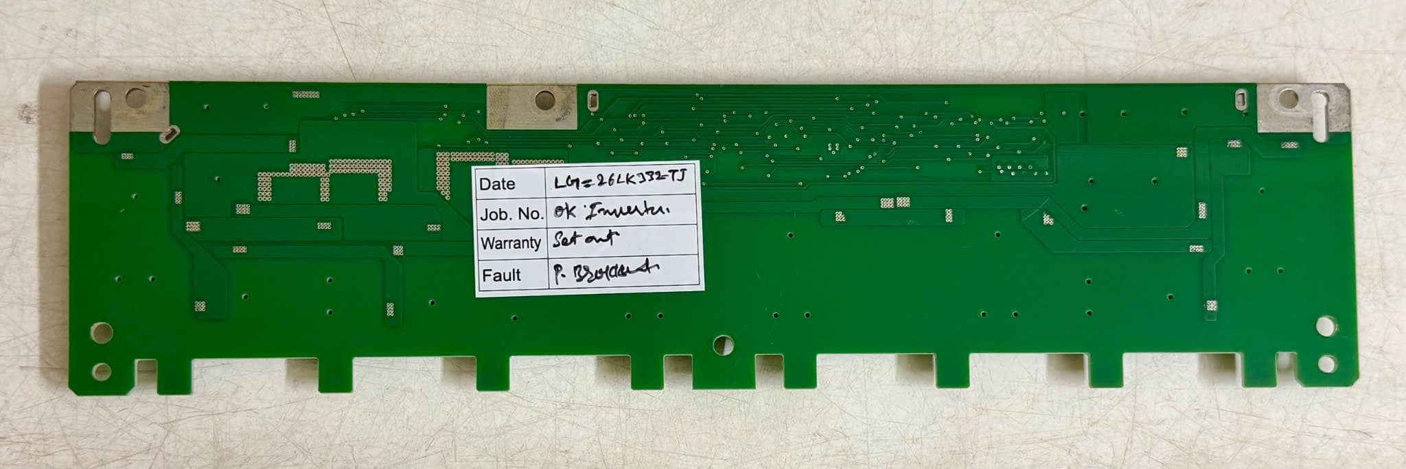 LG 26LK332-TJ — back