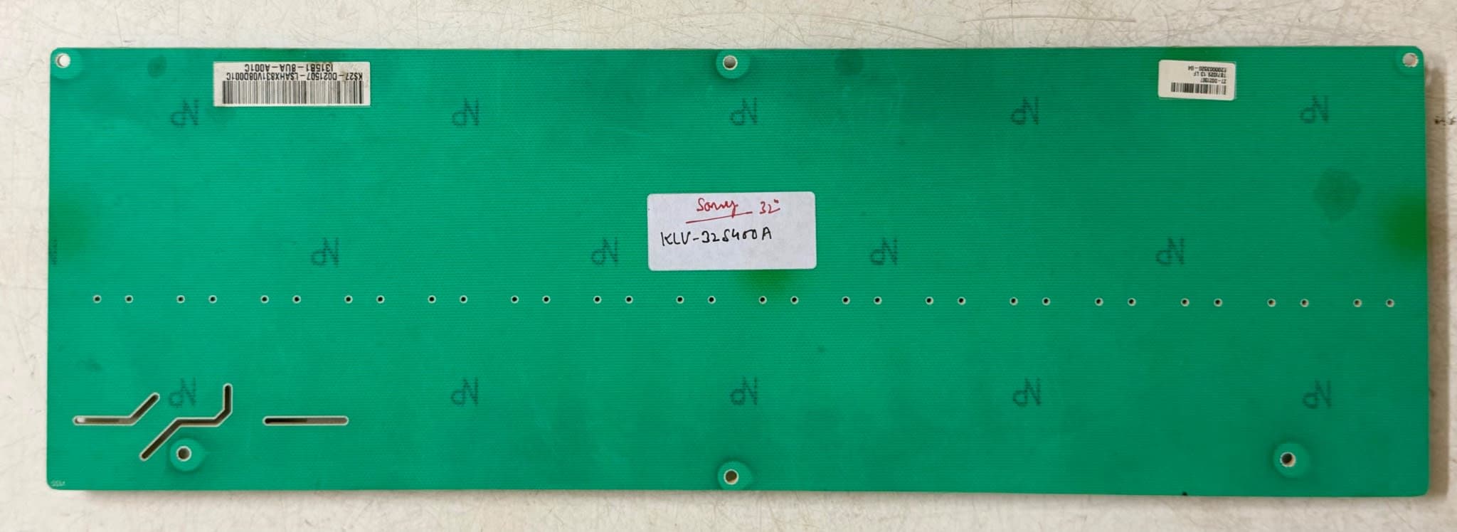 SONY KLV-32S400A — back
